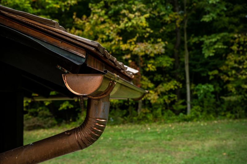 Copper Gutter Replacement detail