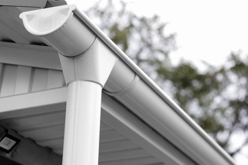 Warehouse Gutter Installation detail